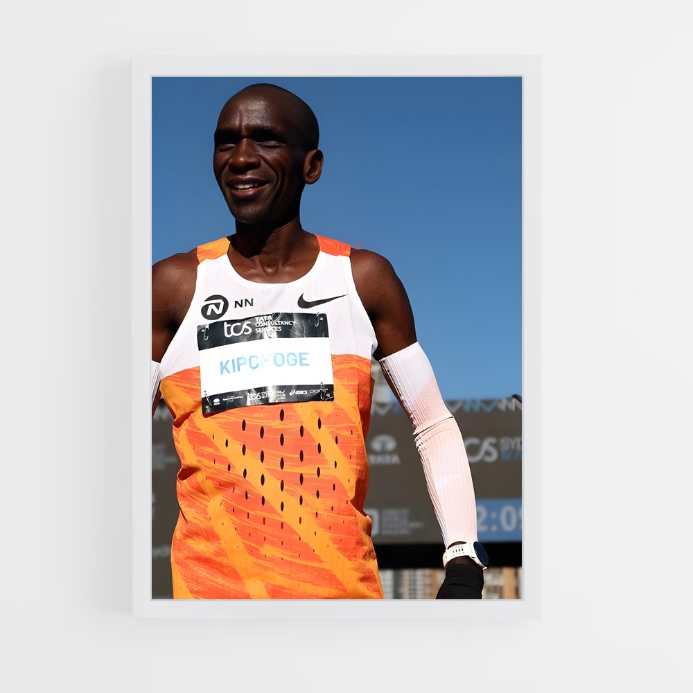 Poster Le Marathonien – affiche Athlétisme (vue 3)